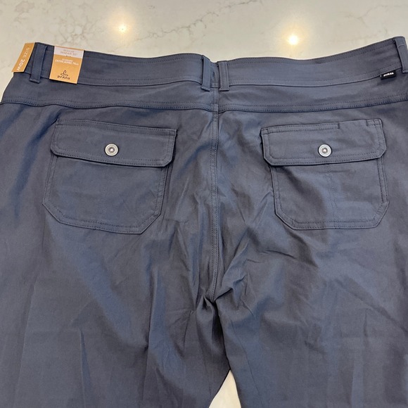 Prana NEW Halle Straight Pant Plus II Womens 20W Gray Outdoor Gorpcore Stretch - Picture 7 of 13